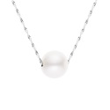 Collier Chaine Singapour en Or Blanc