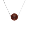 Collier Chaine Singapour en Or Blanc