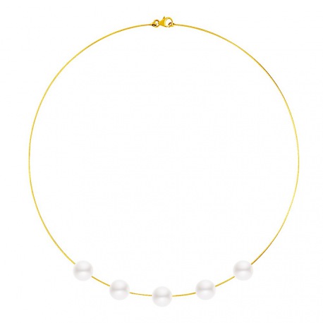 Collier Câble en Or Jaune