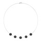 Collier Câble en Or Blanc