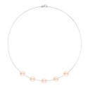 Collier Câble en Or Blanc