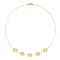 Collier Câble en Or Jaune