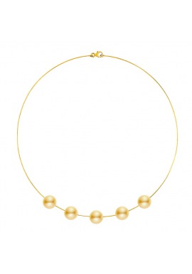 Collier Câble en Or Jaune