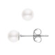 Boucles d'Oreilles en Or Blanc