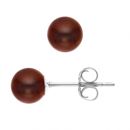 Boucles d'Oreilles en Or Blanc
