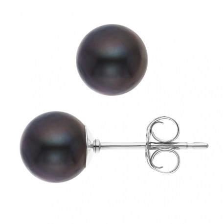 Boucles d'Oreilles en Or Blanc