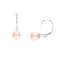 Boucles d'Oreilles en Or Blanc