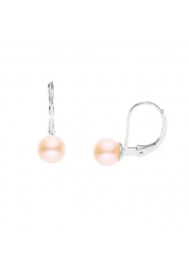 Boucles d'Oreilles en Or Blanc