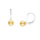 Boucles d'Oreilles en Or Blanc