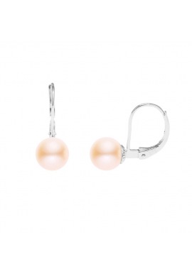 Boucles d'Oreilles en Or Blanc