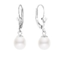 Boucles d'Oreilles en Or Blanc