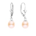 Boucles d'Oreilles en Or Blanc