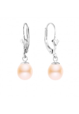 Boucles d'Oreilles en Or Blanc