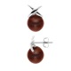 Boucles d'Oreilles - Motif Nœud- en Or Blanc _x000D_