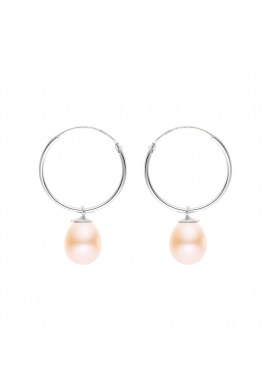 Boucles d'Oreilles en Or Blanc _x000D_