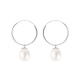 Boucles d'Oreilles en Or Blanc