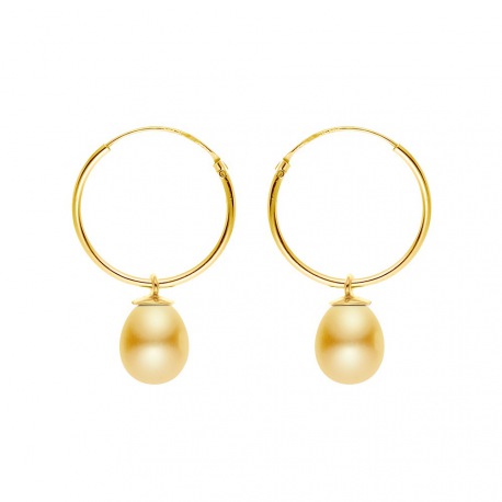 Boucles d'Oreilles en Or Jaune_x000D_