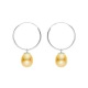 Boucles d'Oreilles en Or Blanc_x000D_
