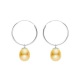 Boucles d'Oreilles en Or Blanc_x000D_