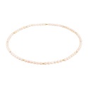 Collier en   ponctué de Boules Or - Fermoir Or Jaune