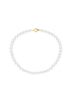 Bracelet Rang de Perles  - Fermoir Or Jaune