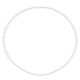 Collier de Perles Fermoir Or Blanc
