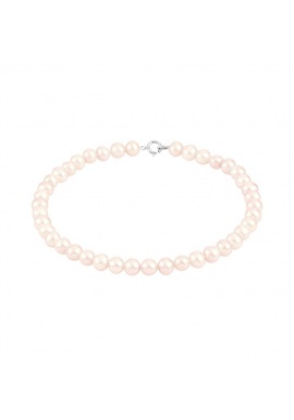 Bracelet Rang de Perles  - Fermoir Or Blanc