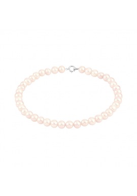 Bracelet Rang de Perles  - Fermoir Or Blanc