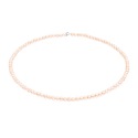 Collier de Perles Fermoir Or Blanc