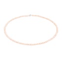 Collier de Perles Fermoir Or Blanc