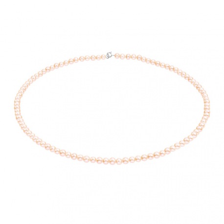Collier de Perles Fermoir Or Blanc