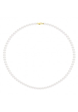 Collier de Perles Fermoir Mousqueton Or Jaune