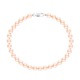 Bracelet Rang de Perles  - Fermoir Mousqueton Or Blanc