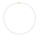 Collier Rang Princesse en   - Fermoir Anneau Marin Or Jaune