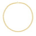 Collier Rang Princesse en   - Fermoir Anneau Marin Or Jaune