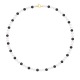 Collier Rang Princesse en   - Fermoir Anneau Marin Or Jaune