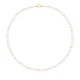 Collier Rang Princesse en   - Fermoir Anneau Marin Or Jaune