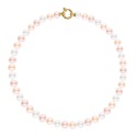 Collier Rang Choker - Fermoir Anneau Marin Prestige Or Jaune