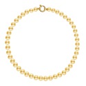 Collier Rang Choker - Fermoir Anneau Marin Prestige Or Jaune