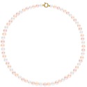 Collier Rang Matinée - Fermoir Anneau Marin Prestige Or Jaune