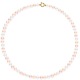Collier Rang Matinée - Fermoir Anneau Marin Prestige Or Jaune