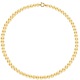 Collier Rang Matinée - Fermoir Anneau Marin Prestige Or Jaune