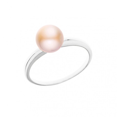 Bague Jonc Massif en Or Blanc