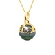 Pendentif Bélière Ethnic Articulée en Or Jaune