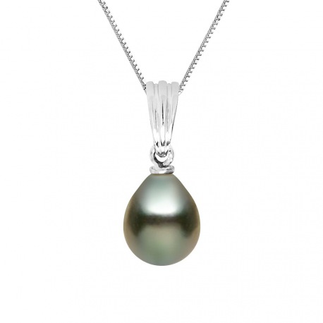 Pendentif Bélière Stylisée Articulée en Or Blanc
