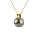 Pendentif Prestige Bélière Moderne Or Jaune Diamants
