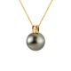 Pendentif Prestige Bélière Moderne Or Jaune Diamants