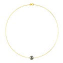 Collier Câble en Or Jaune