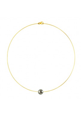 Collier Câble en Or Jaune