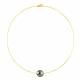 Collier Câble en Or Jaune